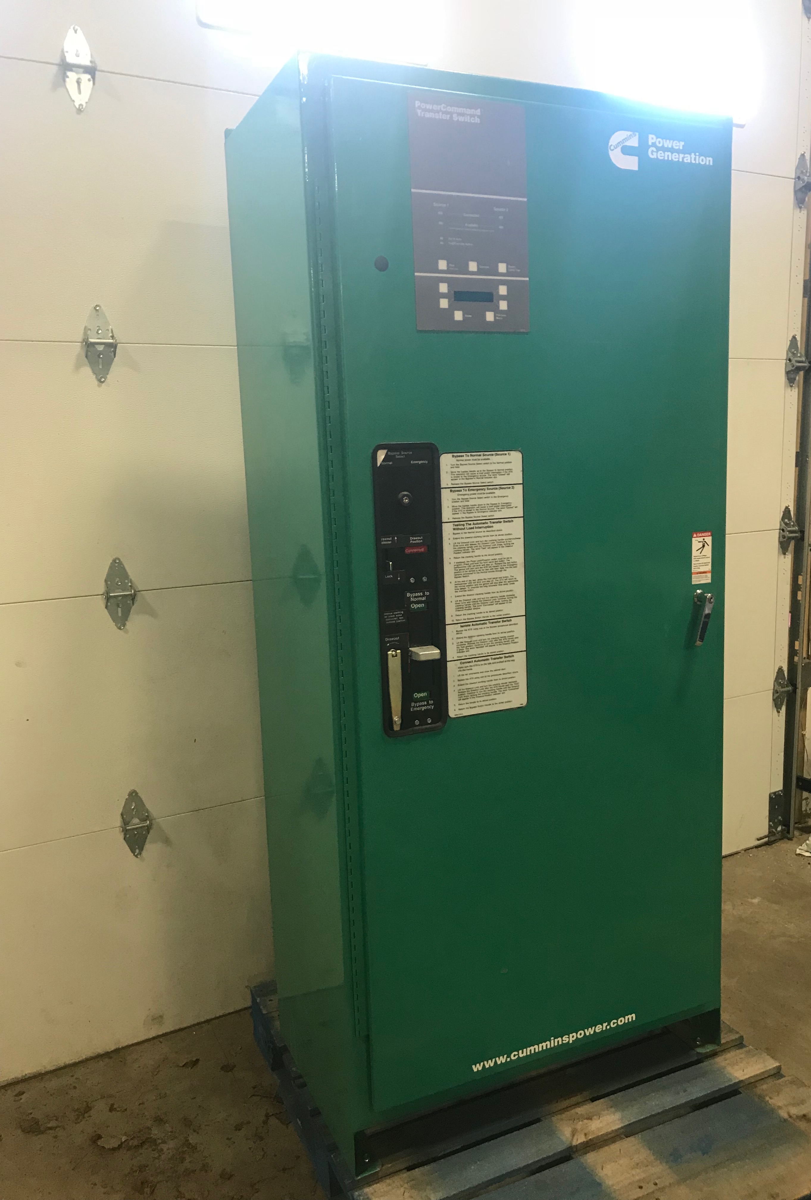 Spec Setter Emergency Power Transfer