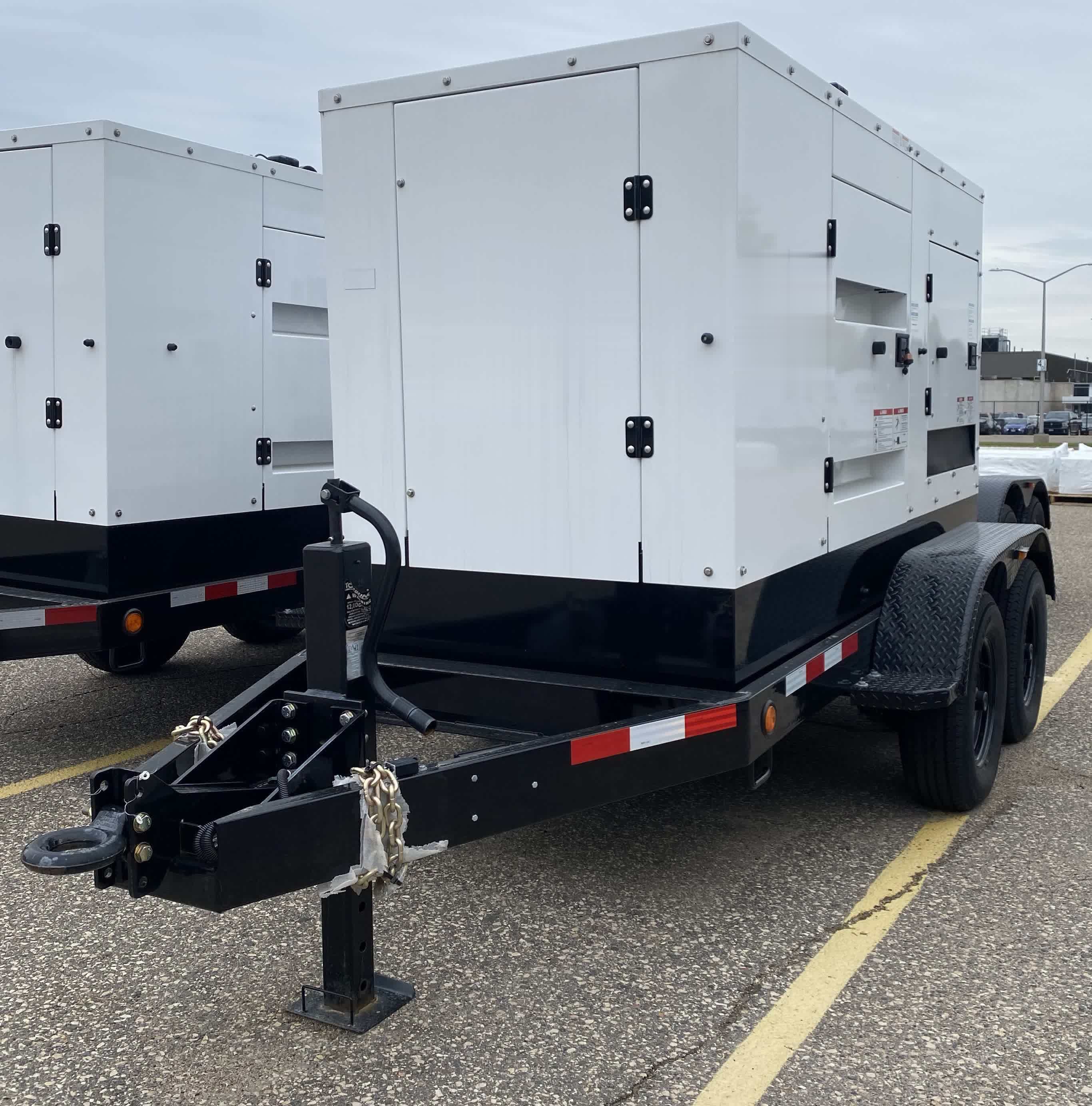 New 100kW Cummins Mobile Diesel Generator C100-D6R | S/N: H180409494