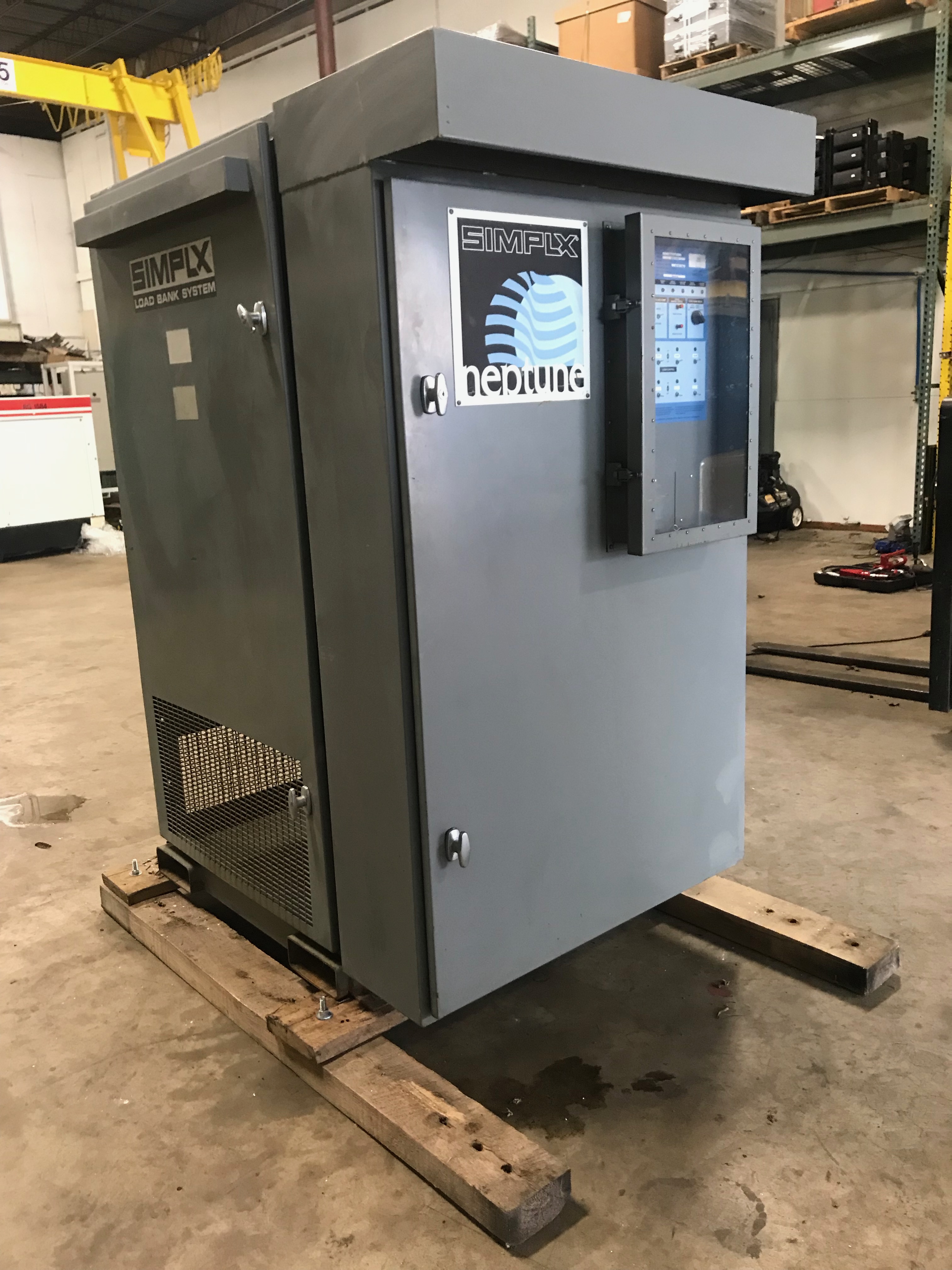 175kW Simplex Neptune Forced Air-Cooled Resistive Load Bank 208V | S/N ...