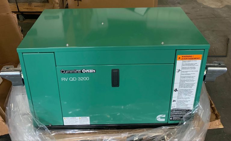 New 3.2kW Cummins Onan RV QD 3200 Diesel Generator 3.2HDZAA-6508E 120V ...