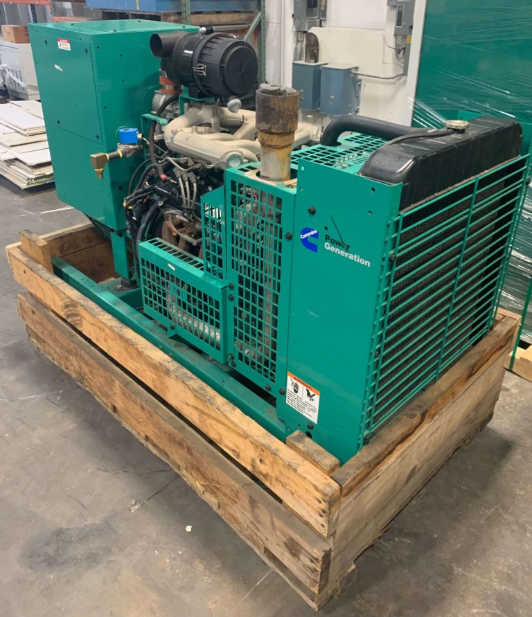 35kW Cummins Stationary Propane Generator GGFD 120/208V 3PH | S/N ...