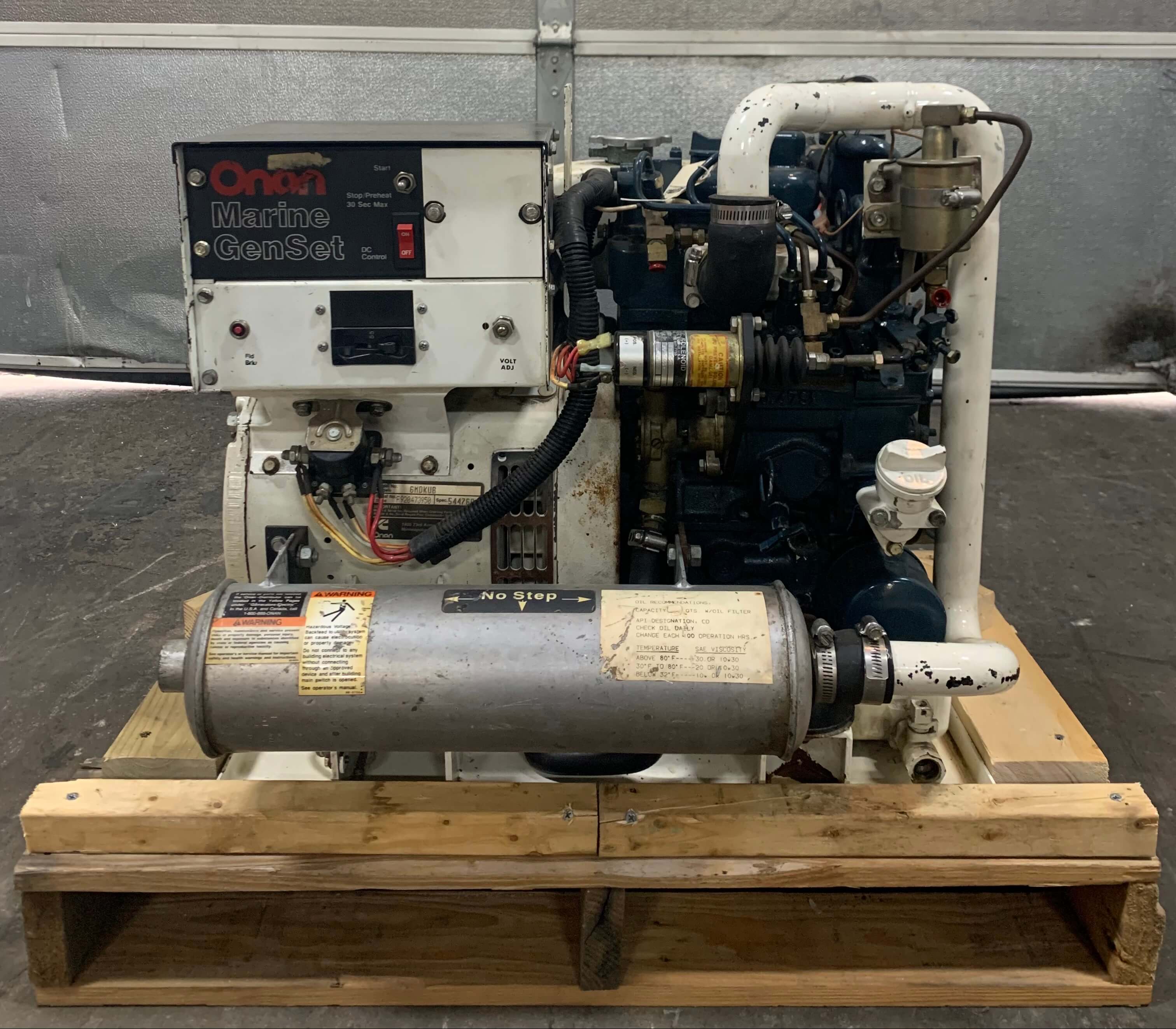 6kW Cummins Onan Marine Diesel Generator 6MDKUB | F920473950 – Fetting Power,