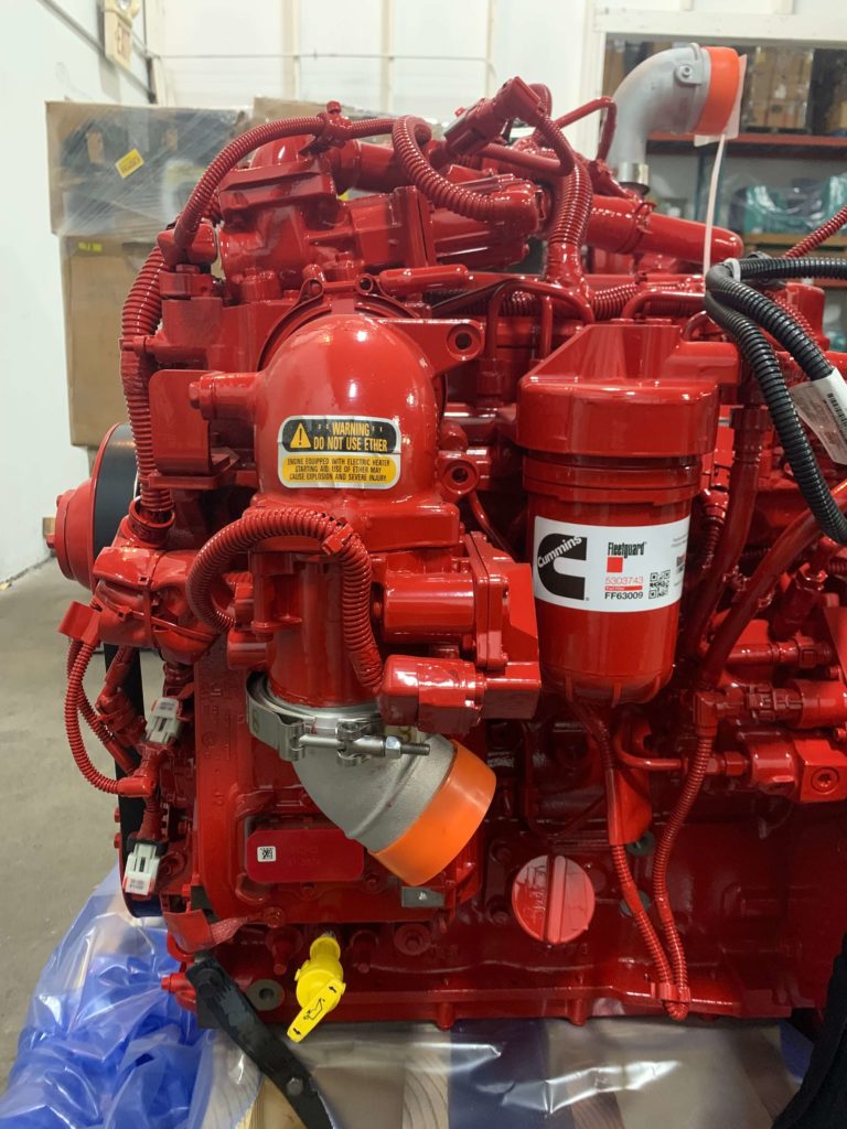 New 4.5L Cummins Diesel Engine QSB5-G11 | Cummins P/N: A055F314 C70 ...