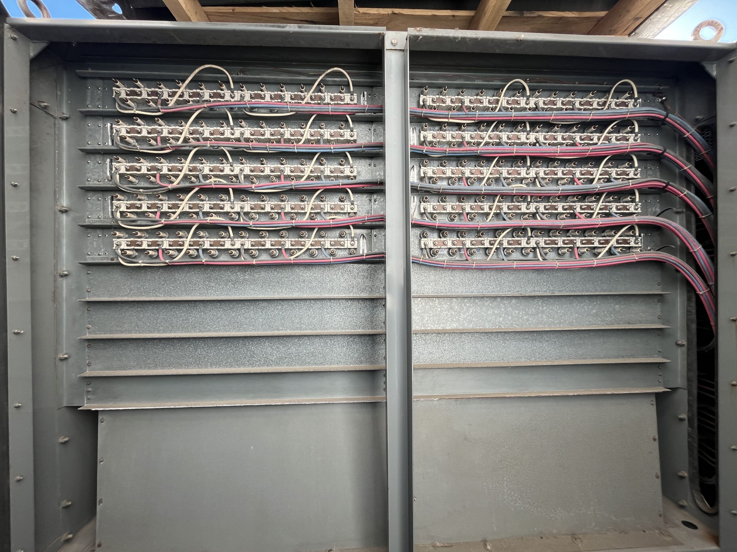 2000kw 480VAC Simplex Forced Air-Cooled Resistive Load Bank LBS Series SN- 36970-99-43_13