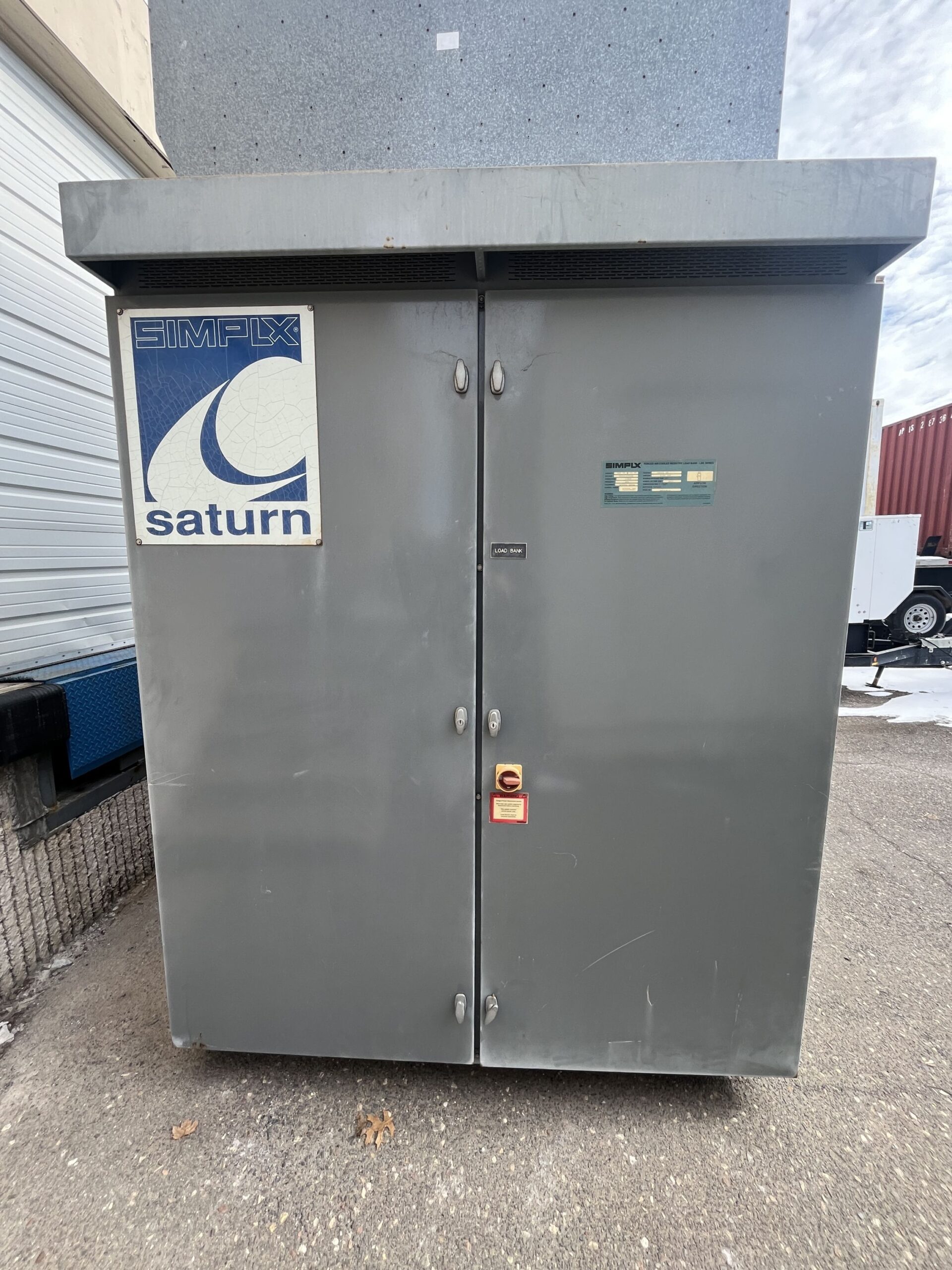 2000kw 480VAC Simplex Forced Air-Cooled Resistive Load Bank LBS Series SN- 36970-99-43_17